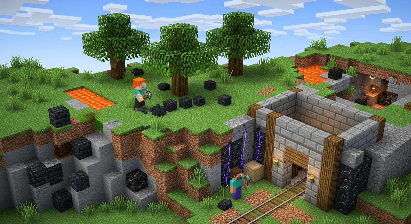 Where to Find Coal Minecraft